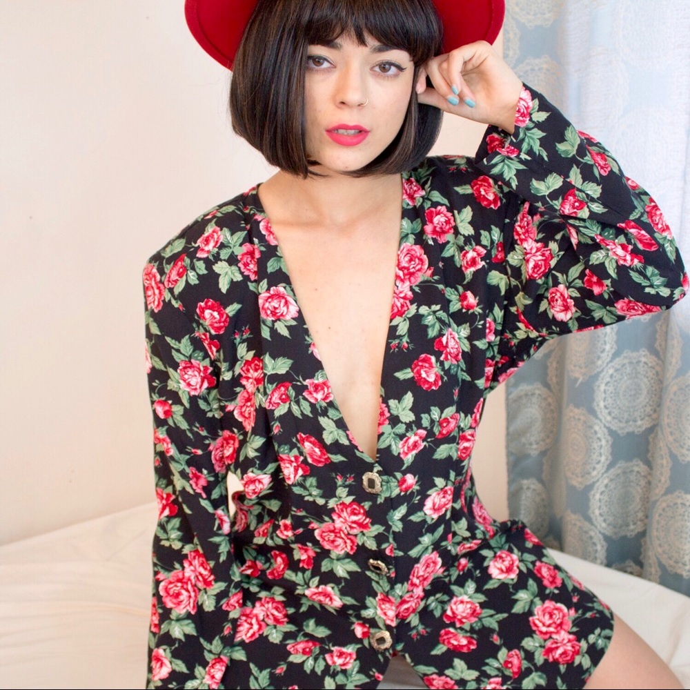 Vintage long line blazer